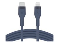 Belkin BOOST CHARGE - Câble Lightning - 24 pin USB-C mâle pour Lightning mâle - 2 m - bleu CAA009BT2MBL