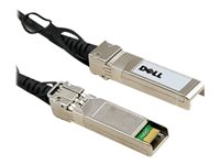 Dell Networking 40GbE QSFP+ to 4 x 10GbE SFP+ - Câble réseau - SFP+ pour QSFP+ - 5 m - passif - pour PowerSwitch S4112, S5212, S5224; ProSupport Plus S5224, X1026, X1052; PowerSwitch S5212 470-AAXH