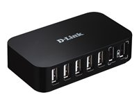 D-Link DUB H7 - Concentrateur (hub) - 7 x USB 2.0 - de bureau DUB-H7/E