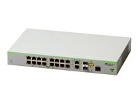 Allied Telesis CentreCOM FS980M/18 - Commutateur - C3 - Géré - 16 x 10/100 + 2 x SFP Gigabit combiné - Montable sur rack AT-FS980M/18-50