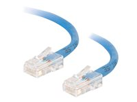 C2G Cat5e Non-Booted Unshielded (UTP) Network Crossover Patch Cable - Câble inverseur - RJ-45 (M) pour RJ-45 (M) - 7 m - UTP - CAT 5e - bloqué, uniboot - bleu 83303