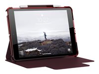 [U] Case for iPad 10.2-in (9/8/7 Gen, 2021/2020/2019) - Lucent Aubergine/Dusty Rose - Étui à rabat pour tablette - aubergine, rose poussiéreux - 10.2" - pour Apple 10.2-inch iPad (7ème génération, 8ème génération) 12191N314748