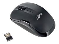 Fujitsu WI200 - Souris - optique - sans fil - 2.4 GHz - récepteur sans fil USB - Pour la vente au détail - pour Celsius C780, J550, J580, M7010, M770, R970, W580; ESPRIMO D538/E94, D958, P558, Q958 S26381-K462-L100