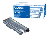 Brother TN2110 - Noir - original - cartouche de toner - pour Brother DCP-7030, 7040, 7045, HL-2140, 2150, 2170, MFC-7320, 7440, 7840; Justio DCP-7040 TN2110