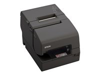 Epson TM H6000IV - Imprimante de reçus - thermique en ligne/matricielle - 230 x 297 mm, Rouleau (7,95 cm) - 9 pin - USB, série - gris foncé C31CB25906