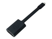 Dell USB type C-to-VGA Adapter - Carte d'écran - HD-15 (VGA) (F) pour USB-C (M) - noir - pour Latitude 5285 2-in-1, 5289 2-In-1, 7389 2-in-1; XPS 12 9250, 13 93XX, 15 95XX DBQBNBC064