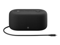 Microsoft Audio Dock - Haut-parleur/station d'accueil - filaire - USB-C - noir mat - Certifié pour Microsoft Teams IVF-00003