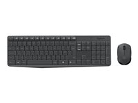 Logitech MK235 - Ensemble clavier et souris - sans fil - 2.4 GHz - français 920-007907