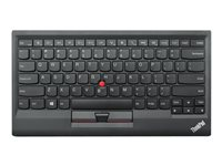 Lenovo ThinkPad Compact Bluetooth Keyboard with TrackPoint - Clavier - Bluetooth - allemand - pour Tablet 10; ThinkPad E48X; E58X; L380; L380 Yoga; L480; P51; P52; T480; T580; X280; X380 Yoga 0B47179