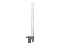 HPE Aruba ANT-2x2-5010 - Kit d'antenne - montable sur poteau - extérieur - 10 dBi - omni-directionnel - blanc (pack de 2) - pour HPE Aruba AP-584, AP-585, AP-587; AirMesh MSR4KP JW027A