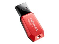 ADATA DashDrive UV100 - Clé USB - 8 Go - USB 2.0 - rouge AUV100-8G-RRD