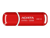 ADATA DashDrive UV150 - Clé USB - 32 Go - USB 3.0 - rouge AUV150-32G-RRD