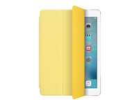 Apple Smart - Protection à rabat pour tablette - polyuréthane - jaune - pour iPad Air; iPad Air 2 MGXN2ZM/A