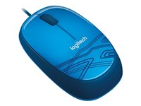 Logitech M105 - Souris - optique - filaire - USB - bleu 910-003114