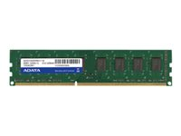 ADATA Premier Series - DDR3L - 8 Go - DIMM 240 broches - 1600 MHz / PC3L-12800 - CL11 - 1.35 V - mémoire sans tampon - non ECC ADDU1600W8G11-R