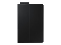 Couverture de livre Samsung EF-BT830 - Étui à rabat pour tablette - noir - 10.5" - pour Galaxy Tab S4 EF-BT830PBEGWW