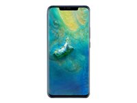 Huawei Mate 20 Pro - 4G smartphone - double SIM - RAM 6 Go / Mémoire interne 128 Go - Carte NM - écran OEL - 6.39" - 3120 x 1440 pixels - 3 x caméras arrière 40 MP, 20 MP, 8 MP - front camera 24 MP - bleu nuit 51092WYY