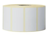 Brother - Blanc - 51 x 26 mm 1900 étiquette(s) (1 rouleau(x) x 1900) étiquettes papier (pack de 16) - pour Brother TD-2020, TD-2120N, TD-2130N, TD-4410D, TD-4420DN, TD-4520DN, TD-4550DNWB BDE1J026051102