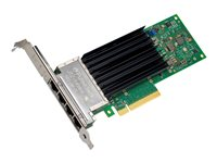 Intel Ethernet Network Adapter X710-T4L - Adaptateur réseau - PCIe 3.0 x8 profil bas - 100M/1G/2.5G/5G/10 Gigabit Ethernet x 4 X710T4L