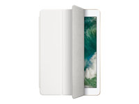 Apple Smart - Protection à rabat pour tablette - polyuréthane - blanc - pour 9.7-inch iPad (5ème génération, 6ème génération); iPad Air 2 MQ4M2ZM/A