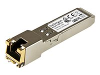 StarTech.com Module de transceiver SFP Gigabit RJ45 en cuivre - Compatible Cisco Meraki MA-SFP-1GB-TX - 1000Base-T - Mini-GBIC - 100 m - Module transmetteur SFP (mini-GBIC) (équivalent à : Cisco Meraki MA-SFP-1GB-TX) - 1GbE - 1000Base-T - RJ-45 - jusqu'à 100 m MASFP1GBTXST