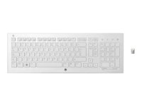 HP K5510 - Clavier - sans fil - 2.4 GHz - France - pour Envy; Pavilion Gaming; Pavilion Power; Pavilion x360; Slimline 411, 450; Spectre x360; x2 H4J89AA#ABF