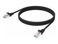 Vision - Câble réseau - RJ-45 (M) pour RJ-45 (M) - 10 m - UTP - CAT 6 - démarré, bloqué - noir TC 10MCAT6/BL