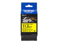 Brother HSe-631E - Noir sur jaune - Rouleau (1,12 cm x 1,5 m) 1 cassette(s) boîte de suspension - ruban thermorétractable - pour P-Touch PT-D800W, PT-E300, PT-E300VP, PT-E550WVP, PT-P700, PT-P750W, PT-P900W, PT-P950NW HSE631E