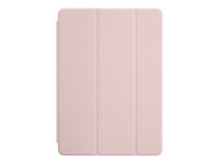 Apple Smart - Protection à rabat pour tablette - polyuréthane - sable rose - pour 9.7-inch iPad (5ème génération, 6ème génération); iPad Air 2 MQ4Q2ZM/A