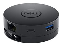 Dell Mobile Adapter DA300 - Station d'accueil - USB-C - VGA - GigE - pour Latitude 3120, 53XX, 54XX, 55XX, 73XX, 74XX, 7520; Precision Mobile Workstation 35XX DELL-DA300