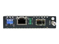 StarTech.com Module Convertisseur RJ45 Gigabit Ethernet sur Fibre Optique SFP Ouvert - Carte Convertisseur 1000Mbps MonoMode/MultiMode - Convertisseur de média à fibre optique - GigE - 1000Base-TX - RJ-45 / SFP (mini-GBIC) - pour P/N: ET10GSFP, GLCSXMMRGDST, J4858C10PKST, J4858CST ET91000SFP2C