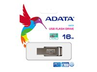 ADATA DashDrive UV131 - Clé USB - 16 Go - USB 3.0 - gris chromique AUV131-16G-RGY