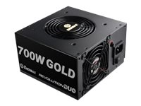 Enermax REVOLUTION DUO ERD700AWL-F - Alimentation électrique (interne) - ATX12V 2.4 - 80 PLUS Gold - CA 115-240 V - 700 Watt - PFC active ERD700AWL-F