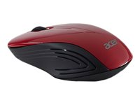 Acer AMR513 - Souris - optique - sans fil - RF - rouge bois de rose NP.MCE1A.00A