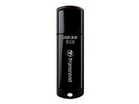 Transcend JetFlash 700 - Clé USB - 8 Go - USB 3.0 - noir TS8GJF700