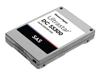 WD Ultrastar DC SS300 HUSMR3240ASS201 - Disque SSD - chiffré - 400 Go - interne - 2.5" SFF - SAS 12Gb/s - TCG Encryption 0B34980