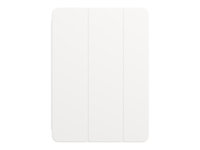 Apple Smart Folio - Protection à rabat pour tablette - blanc - 11" - pour 11-inch iPad Pro (1ère génération) MRX82ZM/A