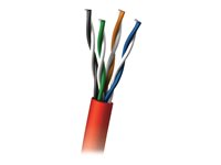 C2G - Câble en vrac - 305 m - UTP - CAT 5e - Plenum, Solide - rouge 88003