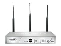 Dell SonicWALL TZ 215 Wireless-N - Dispositif de sécurité - avec 2 ans de SonicWALL Comprehensive Gateway Security Suite - 10Mb LAN, 100Mb LAN, GigE - 802.11a/b/g/n - Bande double - SonicWALL Secure Upgrade Plus Program 01-SSC-4974