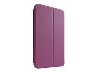 Case Logic SnapView 2.0 - Étui à rabat pour tablette - polycarbonate - violet - 7" - pour Samsung Galaxy Tab 4 (7 ") CSGE2175ACI