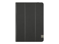 Belkin Tri-Fold Cover - Protection à rabat pour tablette - noir - 10" F7N319BTC00