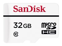 SanDisk - Carte mémoire flash (adaptateur microSDHC - SD inclus(e)) - 32 Go - Class 10 - micro SDHC SDSDQQ-032G-G46A