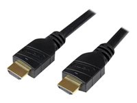 StarTech.com Câble HDMI haute vitesse actif Ultra HD 4k x 2k de 10m - Cordon HDMI vers HDMI CL2 pour installation murale - M/M - Noir - Câble HDMI - HDMI (M) pour HDMI (M) - 10 m - double blindage - noir HDMM10MA
