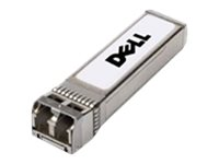 Dell - Module transmetteur SFP+ - 10GbE, 10Gb Fibre Channel - 10GBase-SR - 2 ports - LC - jusqu'à 500 m - pour EqualLogic FS7610; PowerEdge R220, R320, R420, R820, R920, T130, T330, T430, T630, VRTX 407-BBOK