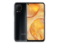 Huawei P40 lite - 4G smartphone - double SIM - RAM 6 Go / Mémoire interne 128 Go - Carte NM - Écran LCD - 6.4" - 2310 x 1080 pixels - 4x caméras arrière 48 MP, 8 MP, 2 MP, 2 MP - front camera 16 MP - noir minuit 51095CKC