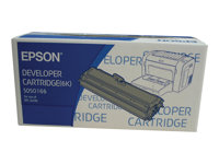 Epson S050166 - Noir - original - cartouche de développeur - pour EPL 6200, 6200DT, 6200DTN, 6200E, 6200L, 6200N C13S050166