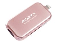 ADATA DashDrive Elite - Clé USB - 32 Go - USB 3.0 / Lightning - rose, rose gold AUE710-32G-CRG