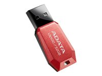 ADATA DashDrive UV100 - Clé USB - 32 Go - USB 2.0 - rouge AUV100-32G-RRD